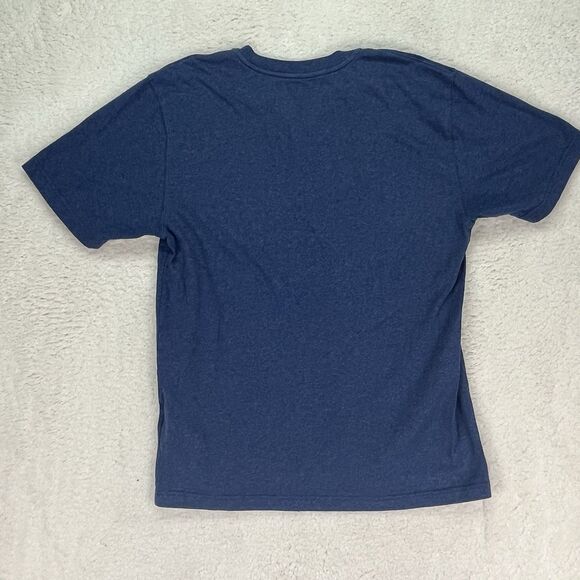 Carhartt Mens M Henley T-Shirt Pocket Tee 3 Buttons Casual Blue Gray Cotton - Picture 12 of 12